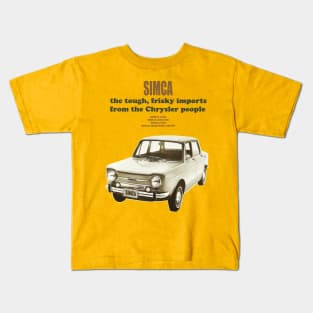 SIMCA 1000 - advert Kids T-Shirt